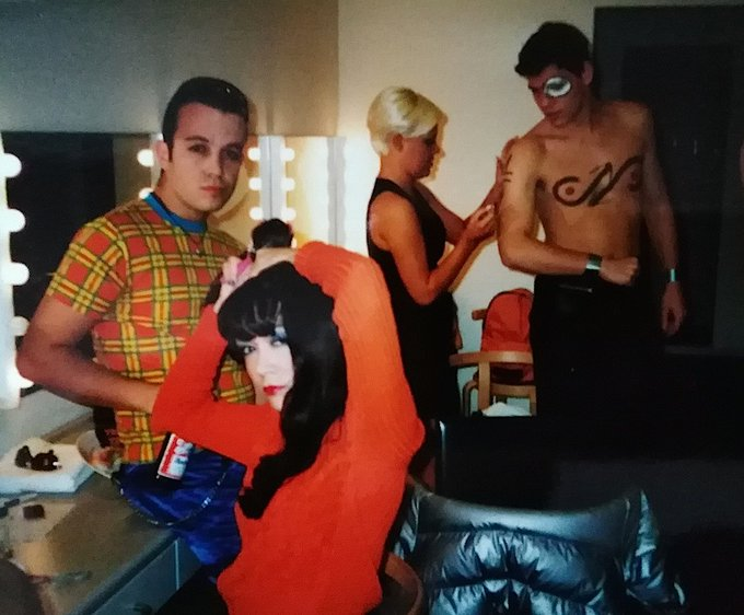 Kadoc_Official's tweet photo. 1996 Kadoc &amp; Bordeaux, In the dressing room just before going on to perform @ Portalen club in Greve (Denmark).

Listen to Kadoc here -> https://t.co/24kpHbzg2i 

#Kadoc #thenighttrain #danceanthems #ILoveThe90s #Techno #techhouse #housemusic #happyhousemusic #rave #oldskool https://t.co/MiZEPQ3k6r