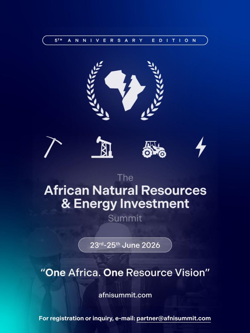 African Natural Resources & Energy Investment tweet media