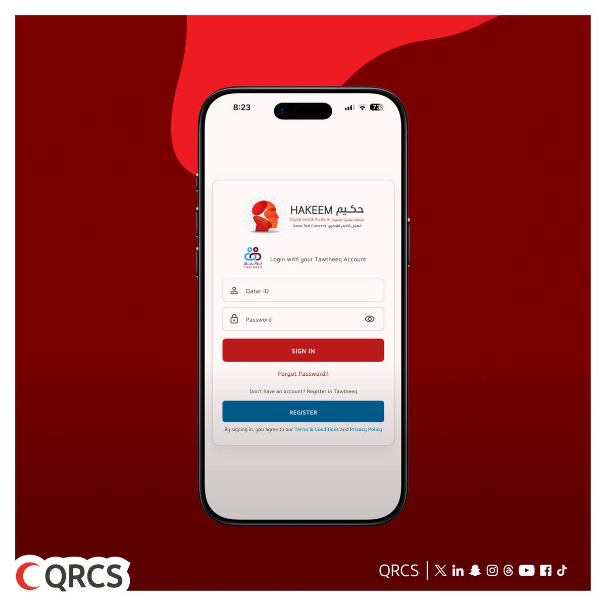 Qatar Red Crescent | الهلال الأحمر القطري tweet media