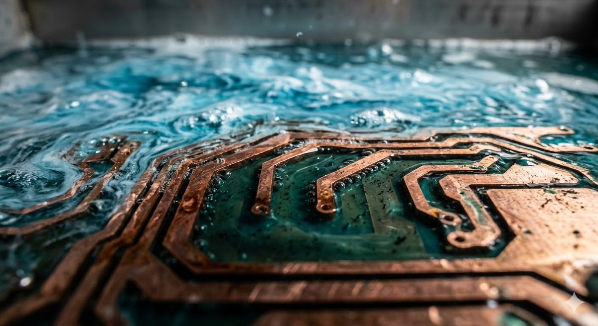 fujiringo1204's tweet image. 湿式エッチング装置の謎を自分なりに解明してるのですがまだまだ謎だらけ・・・。#エッチング #etching #湿式