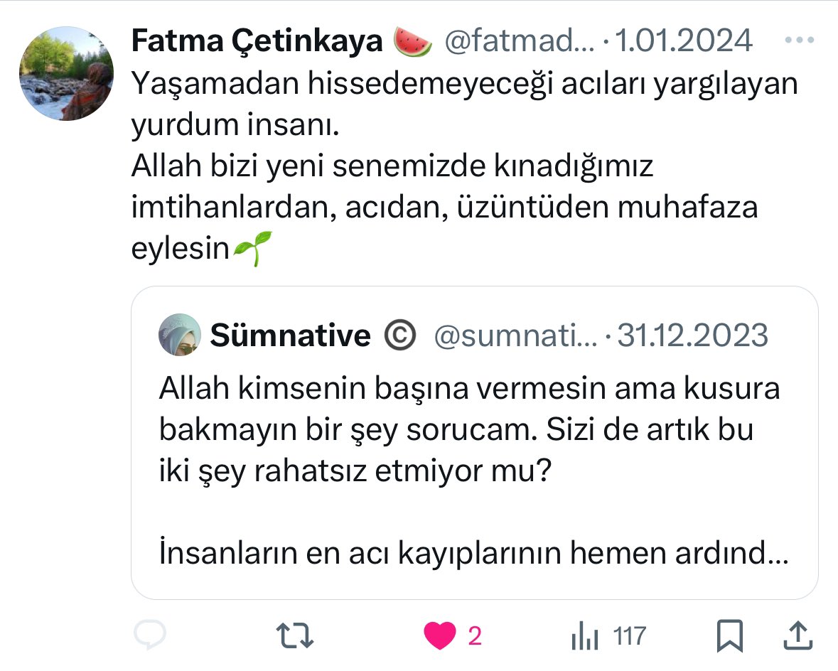 wahrsche's tweet photo. Yorum ve alıntılardan bazıları bu. Bana yalnız olmadığımı yaşadığım ve yaptığım şeylerin bu kadının gözünden gerçekten doğru olmadığını düşündürttü. Allah sizleri korusun. 💚 https://t.co/fIjkilai1u