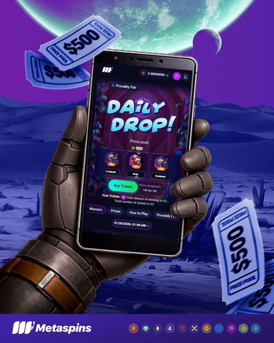 Metaspins Casino tweet media