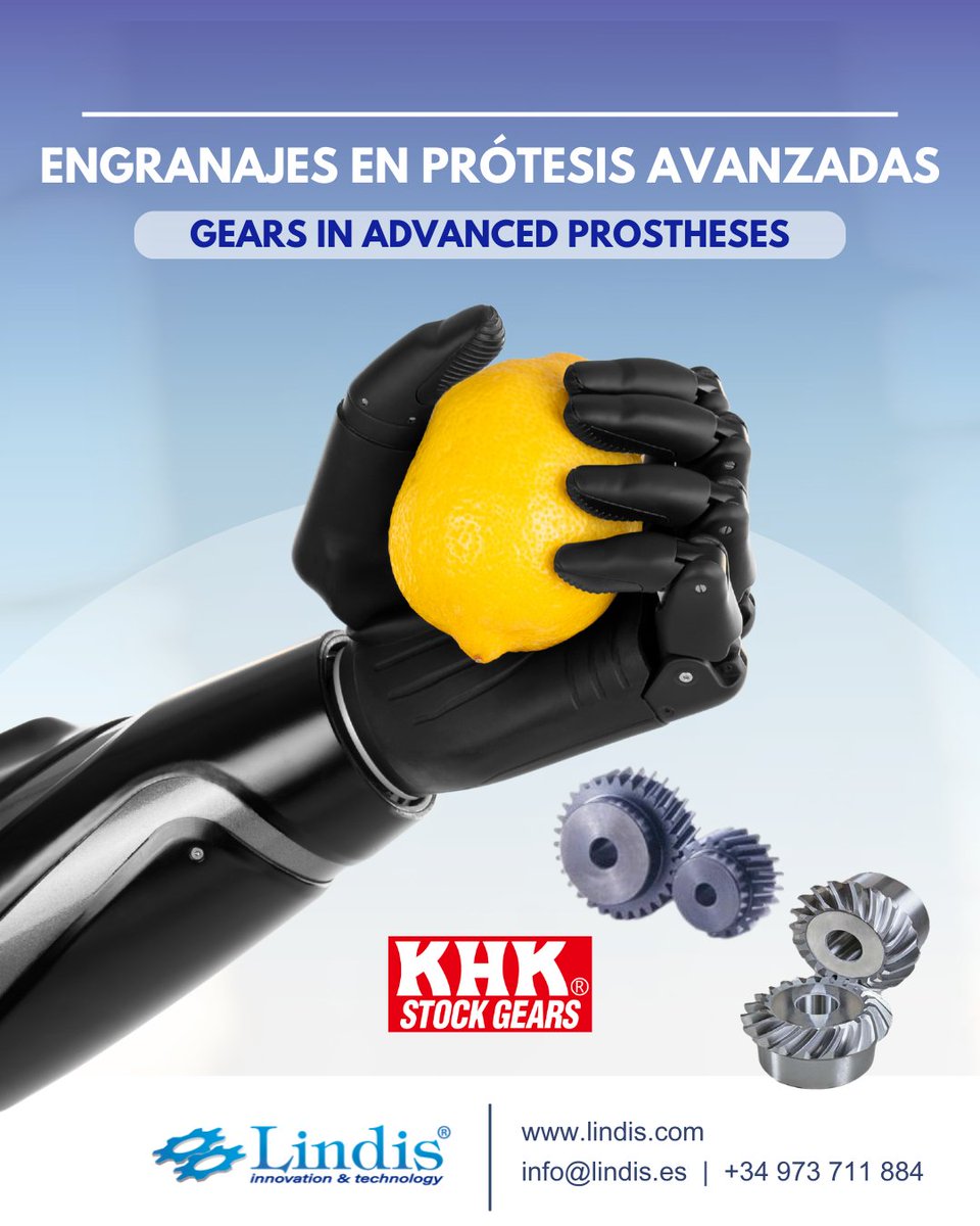 lindissolutions's tweet photo. Precise motion, total control.

In demanding applications, gear selection makes the difference.

Discover how KHK gears are applied in advanced biomedical technology.
https://t.co/lzQO52wKOA

https://t.co/Z7gMUYc5ak | info@lindis.es https://t.co/50CA10NEId