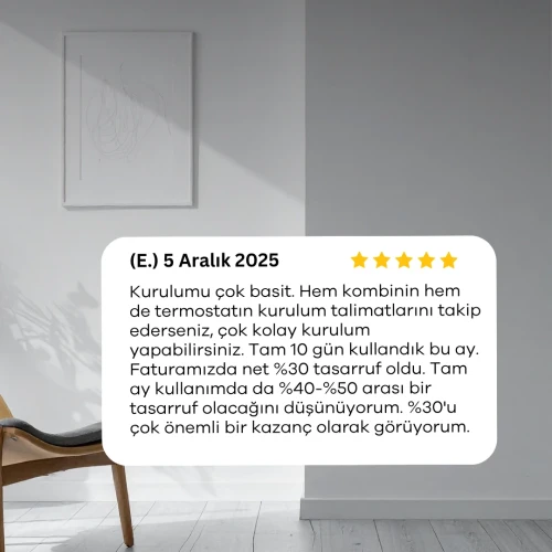 smartcosa's tweet photo. 🤗 Gerçek kullanıcı deneyimleri en iyi referansımız.
Kurulumu Kolay, Kullanımı Pratik, Sonucu Net: Tasarruf 🌱

Siz de evinizin sıcaklığını değil, kontrolünü değiştirin.

#Cosa #AkıllıTermostat #EnerjiTasarrufu #Konfor #Tasarruf https://t.co/9WVALo616L
