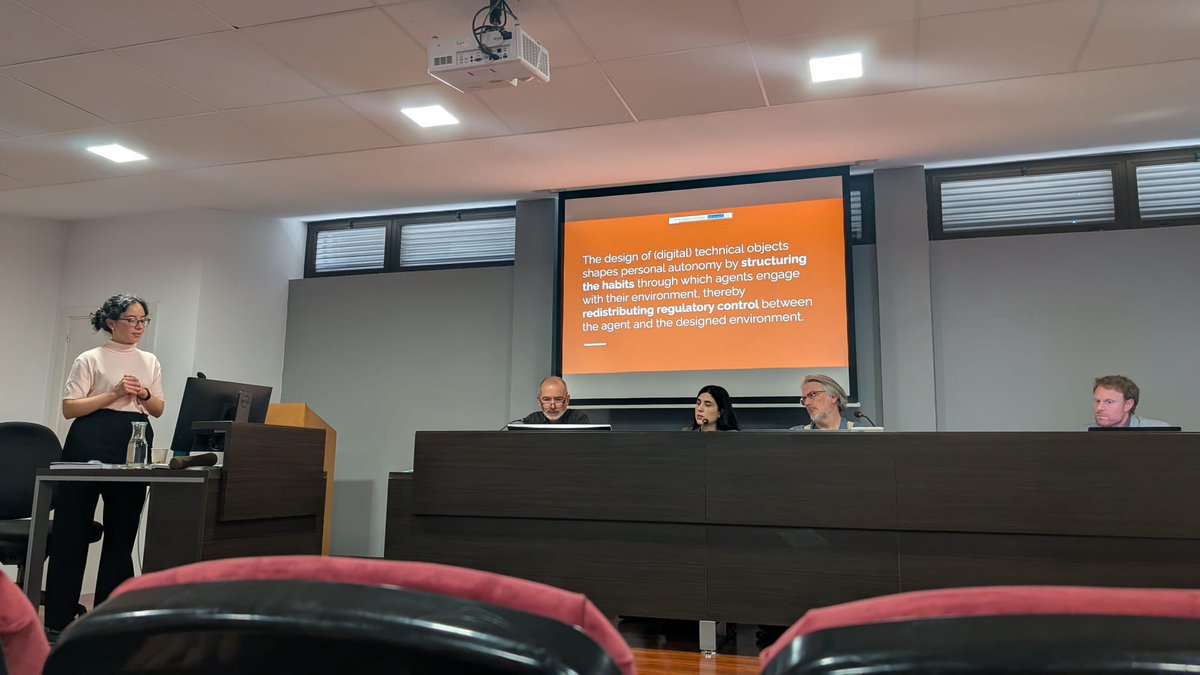 👋🎓 PhD defense
IAS Researcher Marta Pérez Verdugo successfully defended her PhD on March 20. Huge congratulations!

📝 “Personal Autonomy Through Technology: How Hyperdesigned Digital Environments Structure Human Behaviour.”

We’re proud of her work and contributions. 👏
