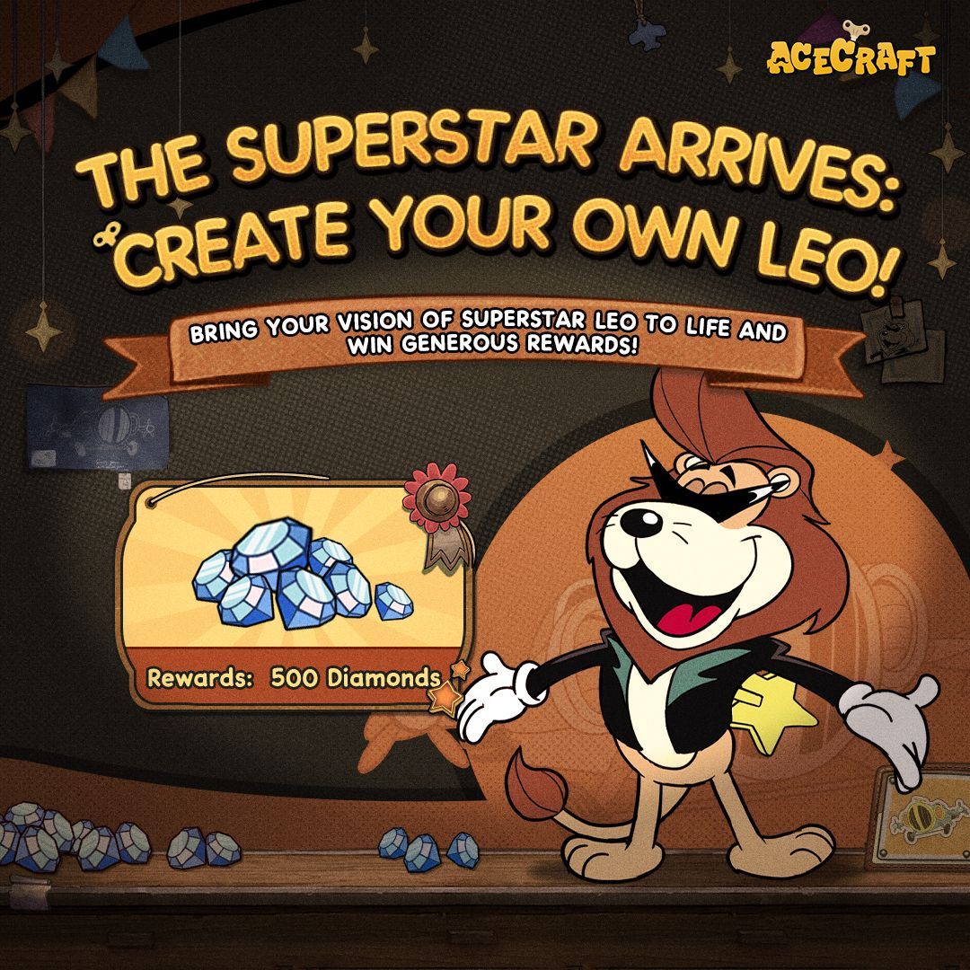🎬 The superstar is here! Create your own Leo!
Leo was once the biggest superstar in Cloudia, dazzling the world with his talents in film, dance, and music.
If Leo stepped into an iconic role, would he make a stylish entrance as an Elvis-inspired showman? 🎤 Or take center stage