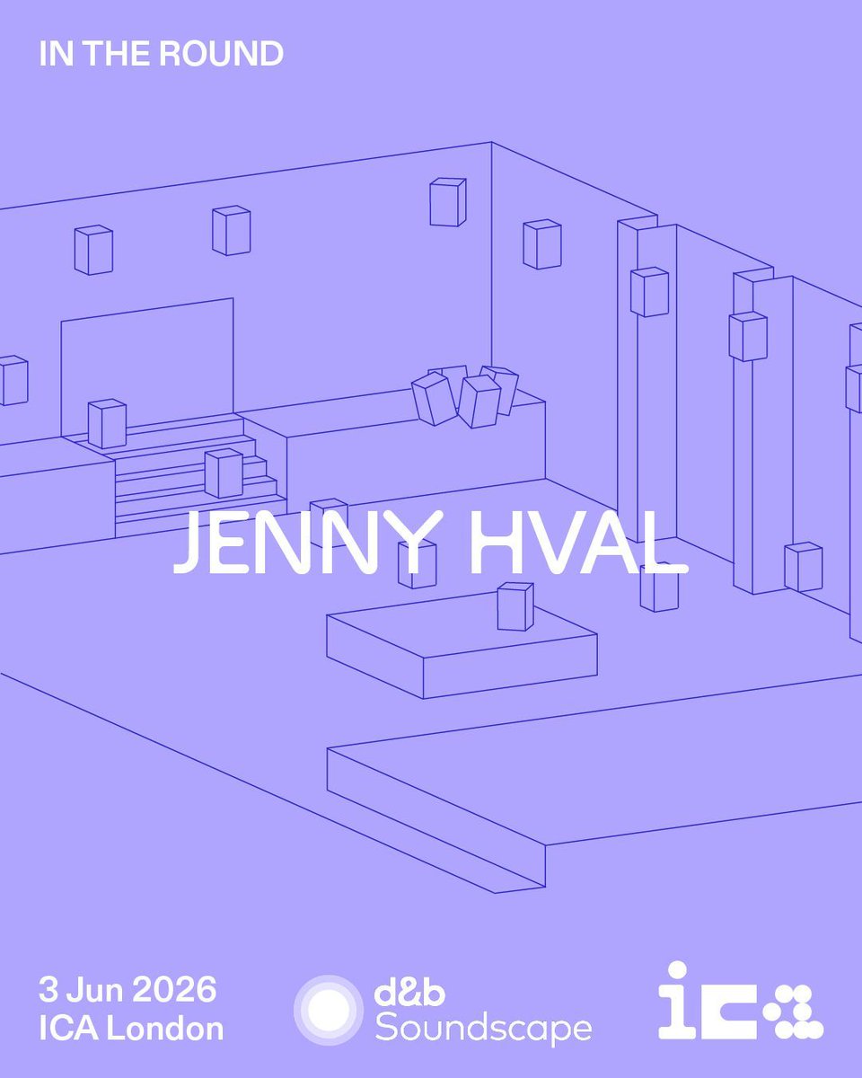 ICALondon's tweet image. 💥 Our next In the Round series is here! 

Immerse yourself in 360° sound with one-off performances from Jenny Hval, Ana Roxanne, Herbert &amp;amp; Momoko, Colleen, Kate NV + more. 

🎟️ Tickets: ica.art or dice.fm 

#IntheRound #LiveMusic #ICA