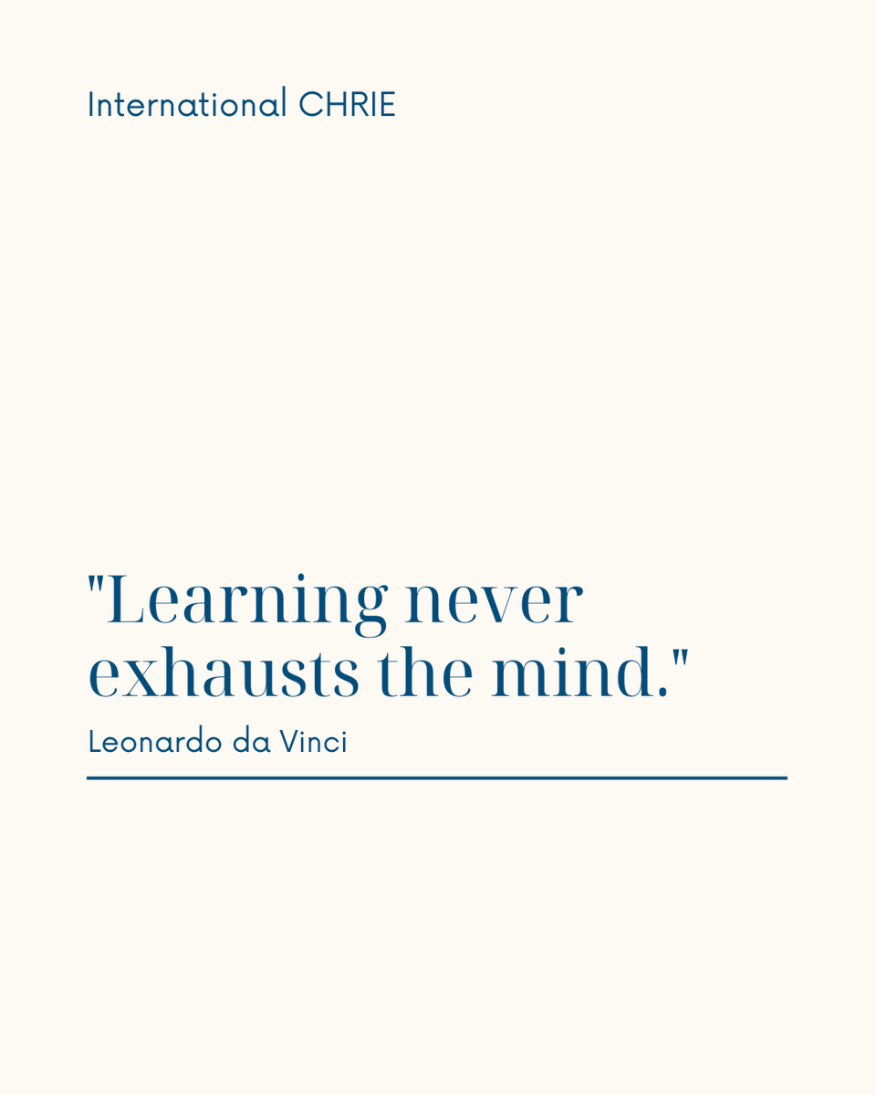 International CHRIE tweet media