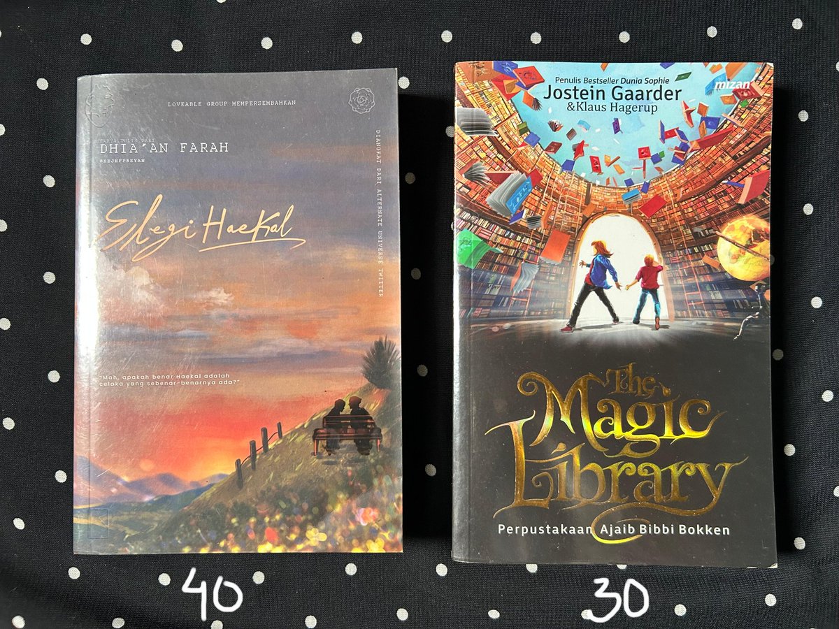 annesgrain's tweet photo. wts novel ( want to sell )

- price inc all
- bisa oren 🍊 ( linknya di pinned )
- dm / chat shopee for condi 

wts novel if we make it through december holland first time in beijing elegi haekal the magic library siblings https://t.co/mbZzInOBU4