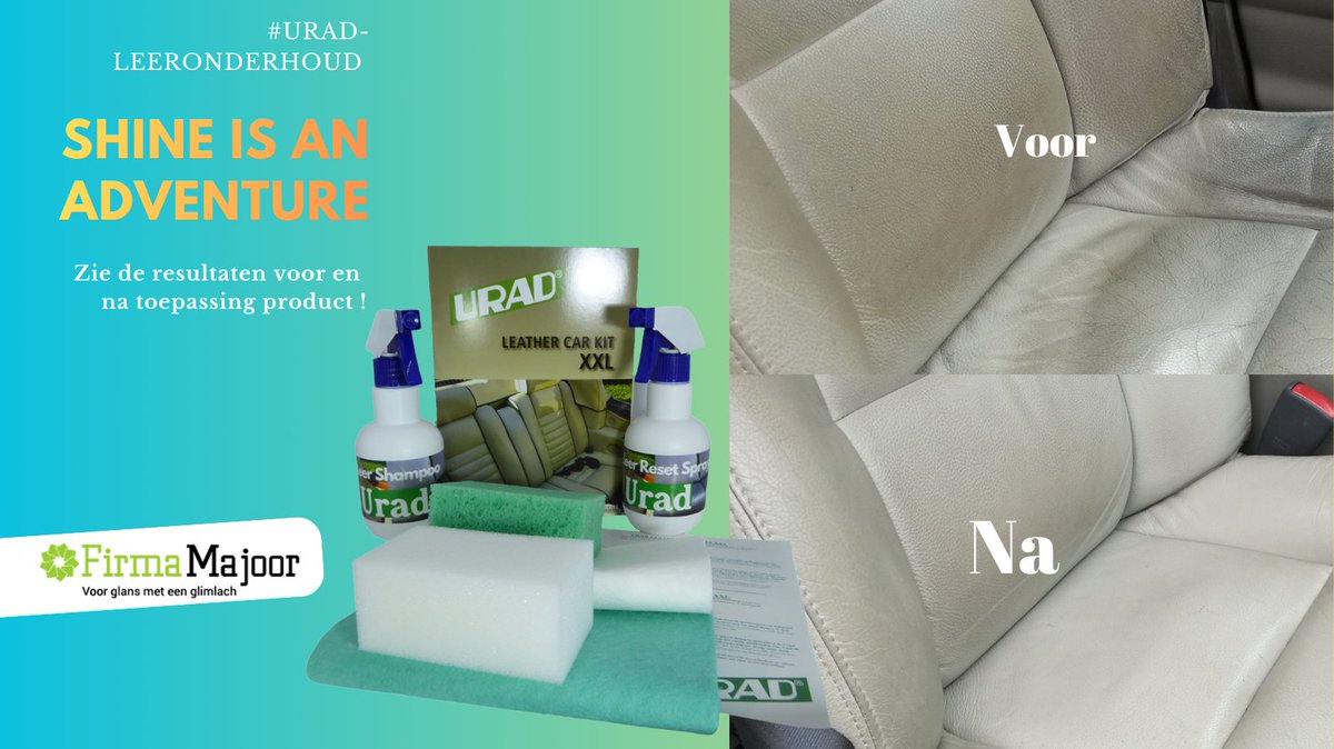 Leren autostoel reinigen en onderhoud geven. Met de Urad combikit 

#LerenAutostoel | #UradLeeronderhoud |  #UradCombikitVoorLerenAutostoelen