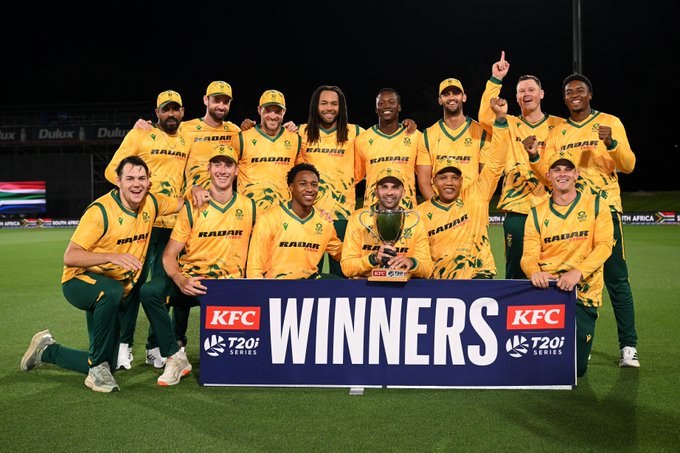 South Africa 3-2 New Zealand 🏆