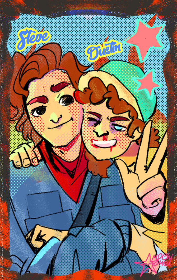 Monica58082917's tweet photo. hehe, just done watching ss5. I like them somuch

#strangerthing #Steve #dustin #art #moot https://t.co/okI8eFkMny