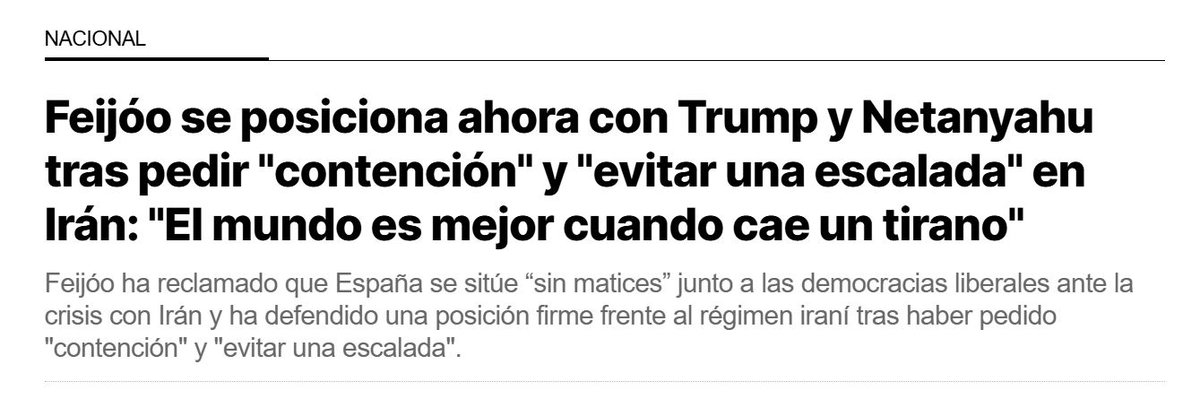 dawsonx's tweet photo. @ADPrietoPYC @MananerosTVE @Karmentxumarin @JoseMGarrido @Pereira_Hugo_ @Ruiz_Noticias Ahí tienen las palabras de Feijóo hace poco https://t.co/iNVQSWUbAD