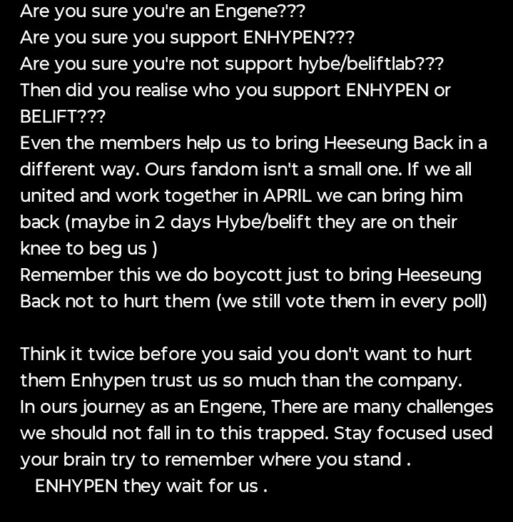 ENHYPEN IS 7 bring Heeseung Back tweet media