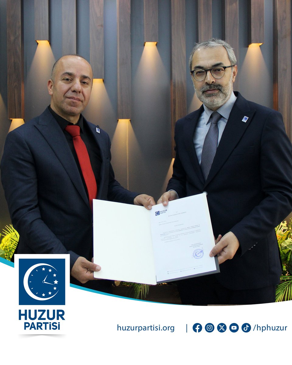 hphuzur's tweet photo. Mardin İl Başkanı olarak Mehmet Özçelik görevlendirilmiştir.

Başkanımıza çalışmalarında başarılar dileriz. https://t.co/6j0DQm2amV