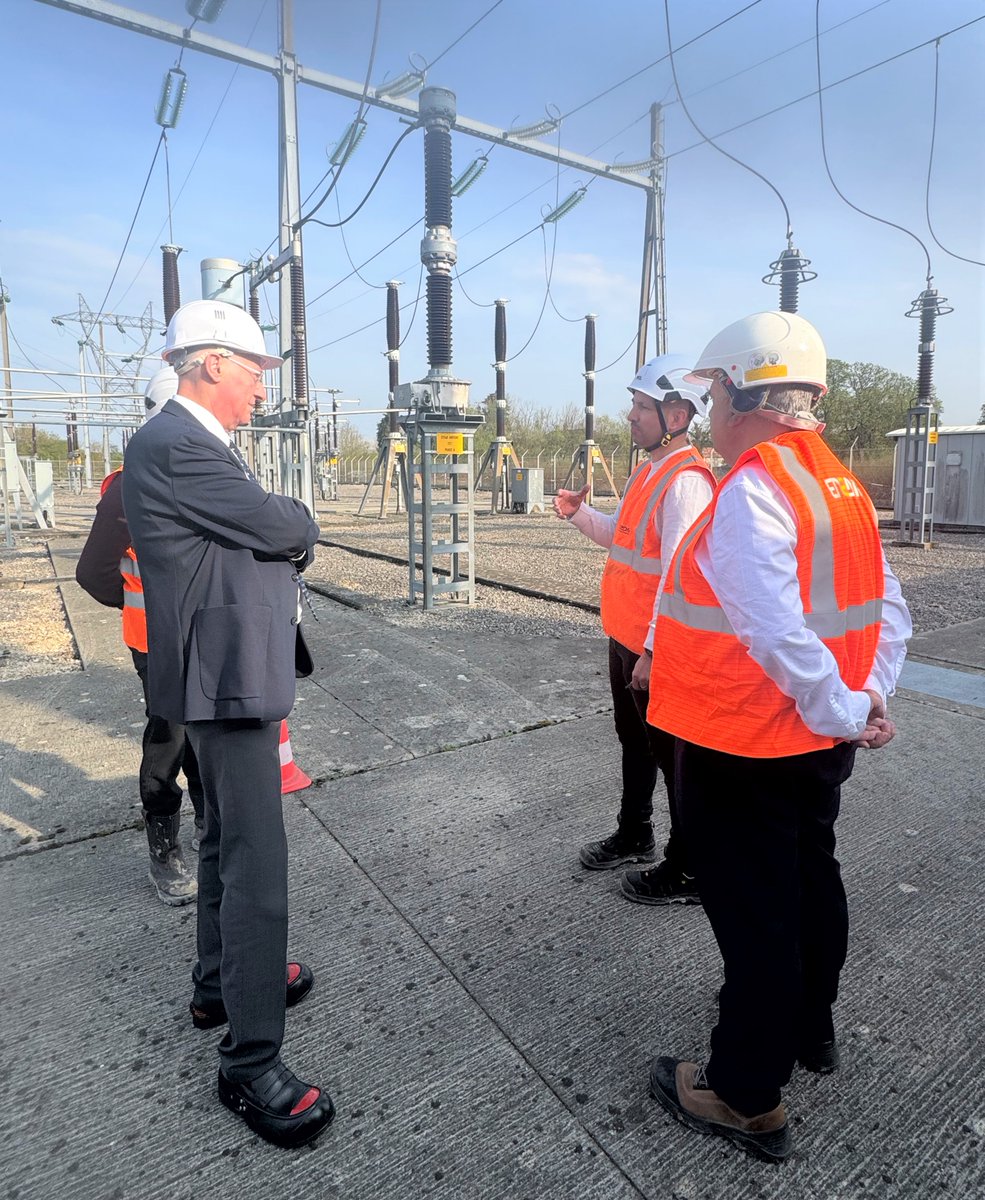Image de Préfet de Seine-et-Marne : #Visite | 💡 Lundi 23 mars 2026, le préfet Pierre Ory a visité le site Enedis à #MoissyCramayel. Rés