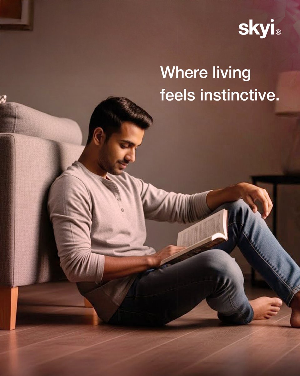 SKYiDevelopers's tweet photo. When a space feels right, you stop thinking about how to use it. You simply live.
 #skyi#pune #luxurylifestyle #selflove#infrastructure #realestate https://t.co/Z86A4ej0YT