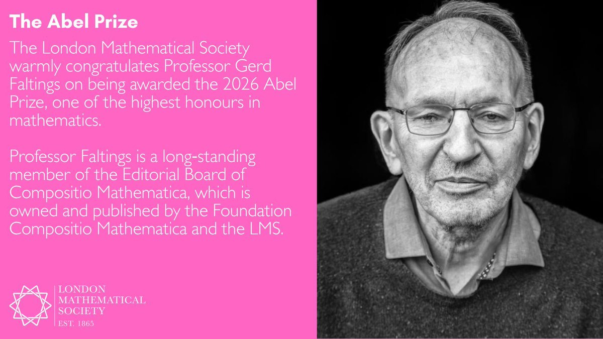 London Mathematical Society tweet media