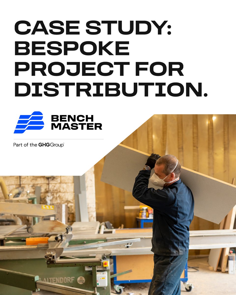 bench_master's tweet photo. 📦 Case Study: Bespoke project for Distribution

See the full project and result here: https://t.co/1CeYs00gD6

#BespokeSolutions #StorageSolutions #WorkspaceEfficiency #IndustrialDesign #DistributionIndustry https://t.co/51A0daRpKL