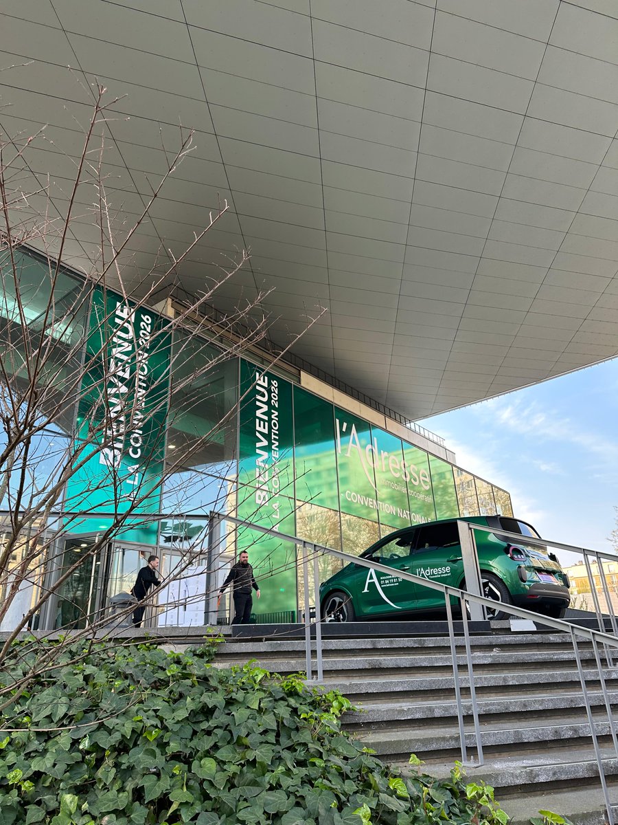 lAdresseimmo's tweet photo. [Convention l'Adresse 2026 🚀] Clap de fin 🎬
Plus de 1 000 sociétaires et collaborateurs réunis. Merci à tous 👉 https://t.co/sWn7eiTFli

#ConventionLAdresse #Innovation #Immobilier #Sociétaires #Coopérative #Événement #Réseau #ImmobilierCoopératif" https://t.co/oqjPVxmVGN