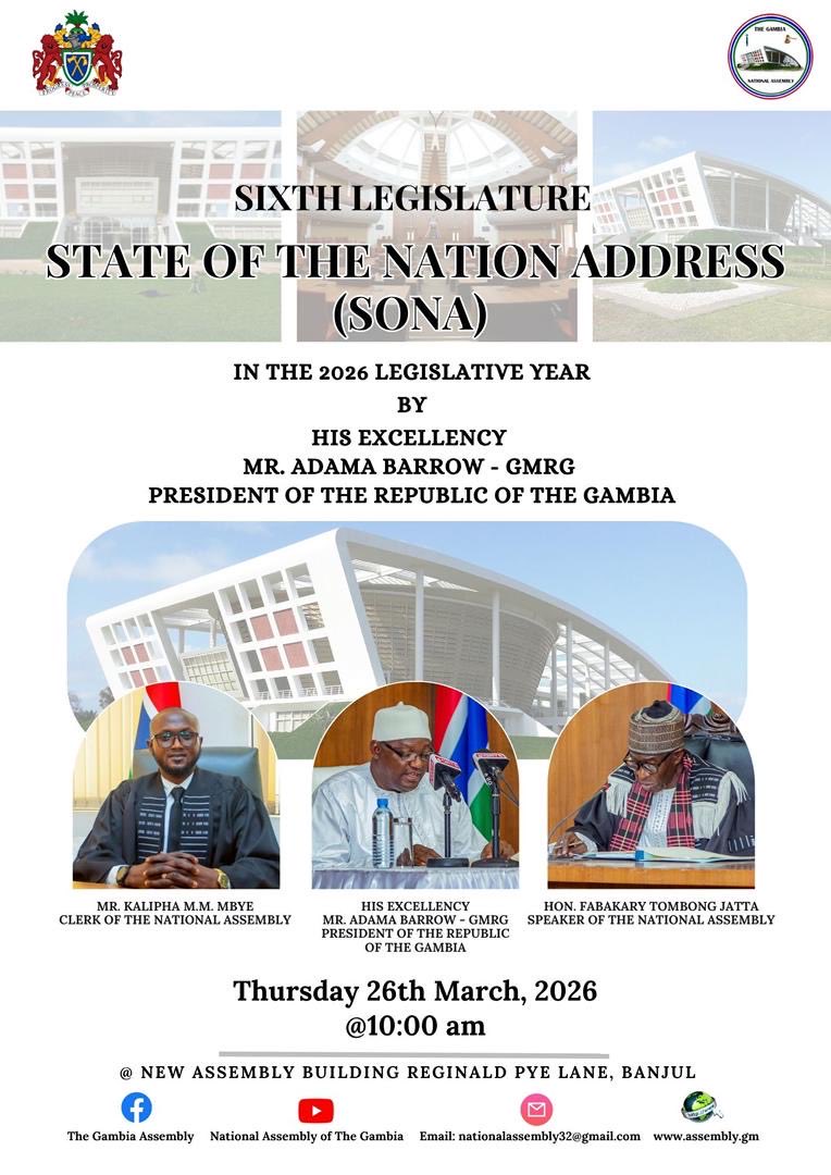 National Assembly Of The Republic of The Gambia tweet media
