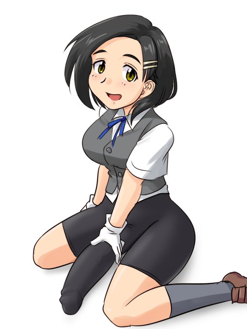 ふたなりスパッツの黒潮ちゃん 