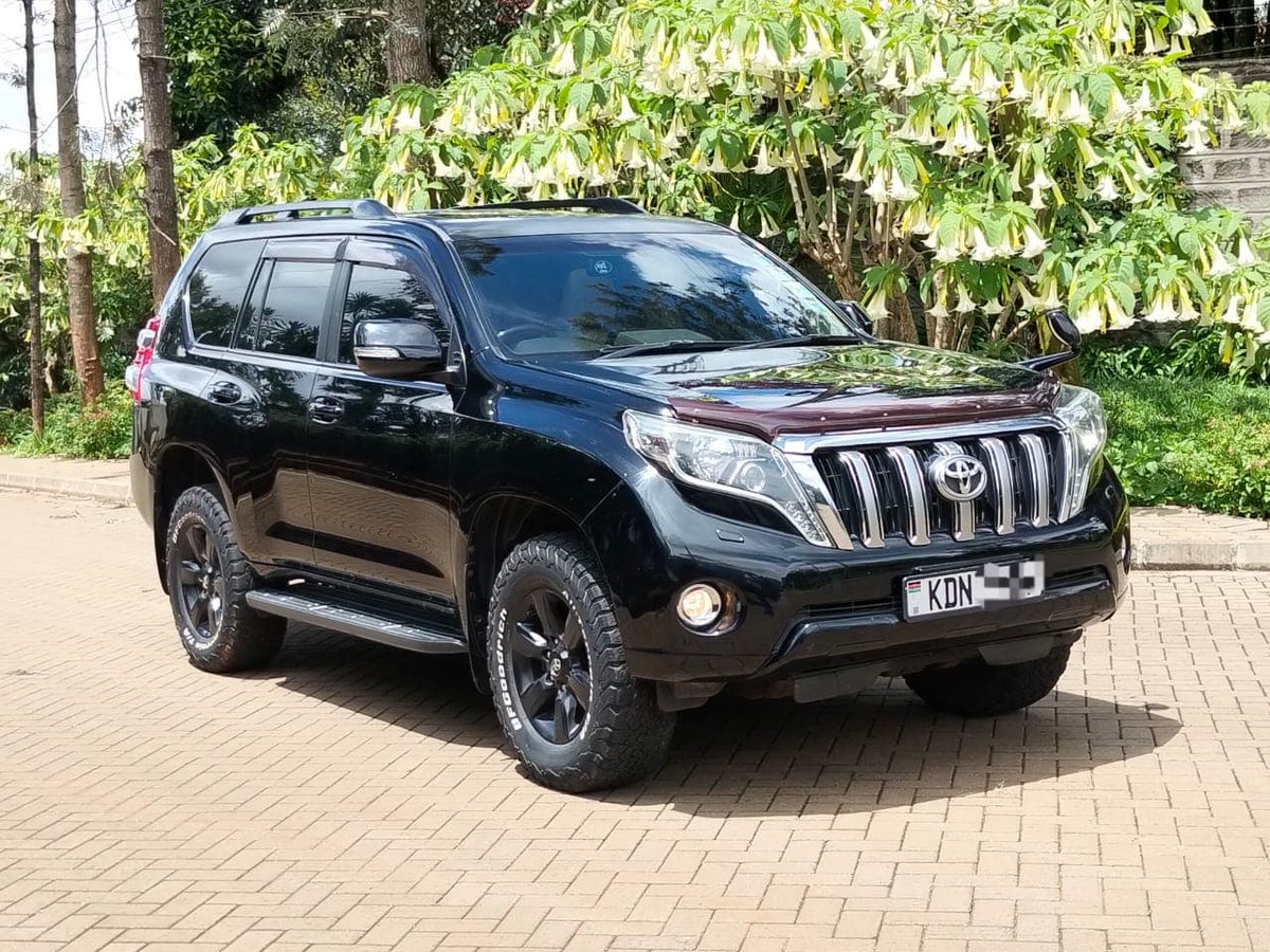 JaMtoka's tweet photo. • 2016 Toyota Land Cruiser Prad — GDJ150 🇯🇵
• KSh5.5 Million
• Fuel Tank: 87L
• Mileage: 98,870km
• Location: Nairobi 🇰🇪
• +254733665551 — WhatsApp
• michael@beyondtarmac.co.ke 
• https://t.co/VMrYJaH2b9 

• 2.8-litre 4-Cyl Turbodiesel — 1GD-FTV 
• 177bhp @ 3400 rpm
• 450Nm @ 1600-2800 rpm
• 5-Speed AT
• 4WD:
- Centre Differential Lock
- Low Range Gear Transfer (4H/L)

• 7 Airbags
• ABS
• Brake Assist
• DAC — Downhill Assist Control
• EBD — Electronic Brake Force Distribution
• Hill Start Assist Control
• Traction Control System
• Vehicle Stability Control

• Alloy Wheels
• Fender Wing Mirror 
• Fog Lights
• 7 Leather Seats
• Sunroof 
• Tow Bar
• Wing Mirror Blinkers