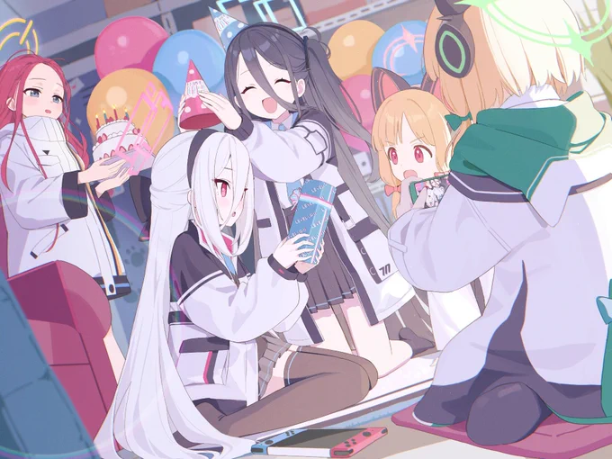 アリス&amp;ケイ、ハッピーバースデー!! #ブルアカ