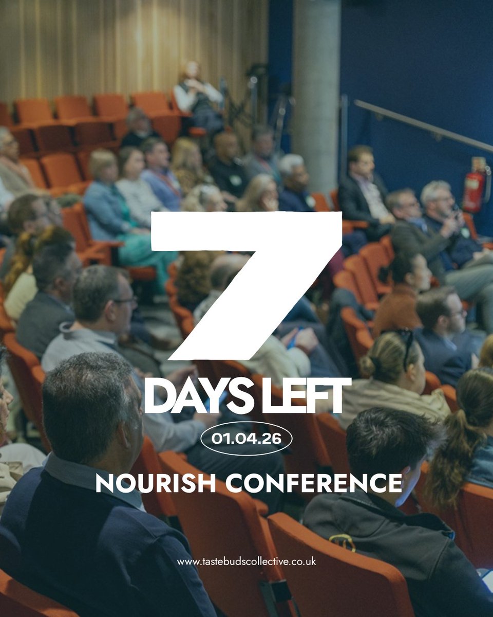 tastebudsco_'s tweet photo. 7 days to go!

In just one week, Nourish: Food &amp; Drink Conference + Tastebuds Market arrives in Norwich — and you won’t want to miss it.
Let the countdown begin…
https://t.co/9IhprTLvge

#NourishConference #7DayCountdown #NorwichEvents #NorfolkLife #FoodAndDrink #GetInspired https://t.co/64KxXP0yth