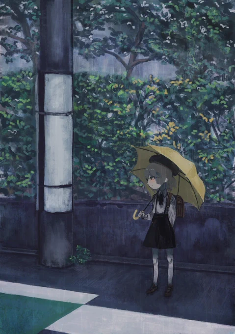 雨の絵