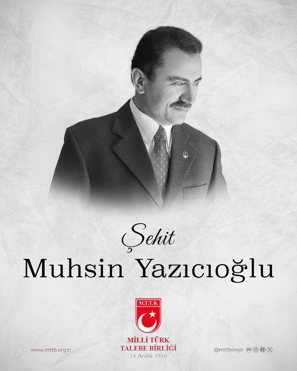 Şehadetinin sene-i devriyesinde Muhsin Yazıcıoğlu’nu rahmetle yâd ediyoruz.
