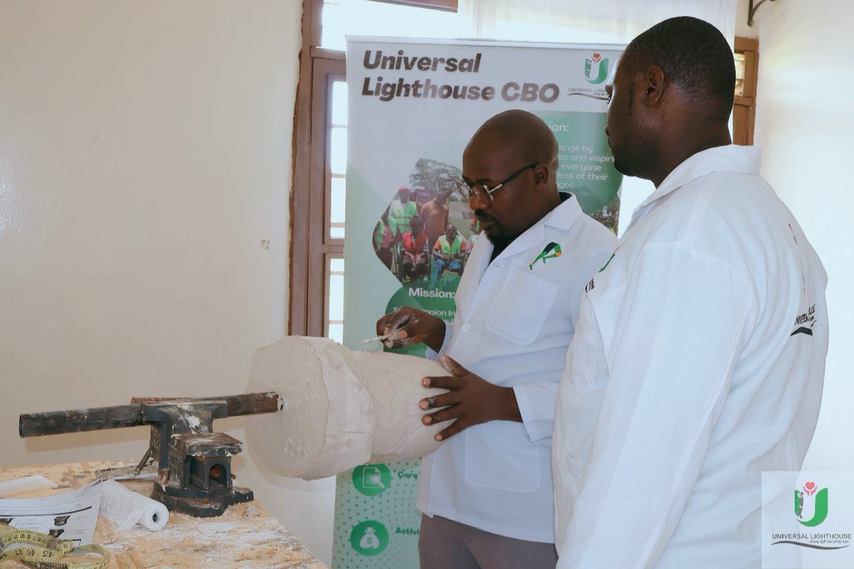Behind every confident step is skilled hands and compassionate care.

Our orthopedic technicians carrying out cast modification to improve comfort, support healing, and restore mobility.

We remain committed to improving quality of life for persons with mobility challenges.
#ulh