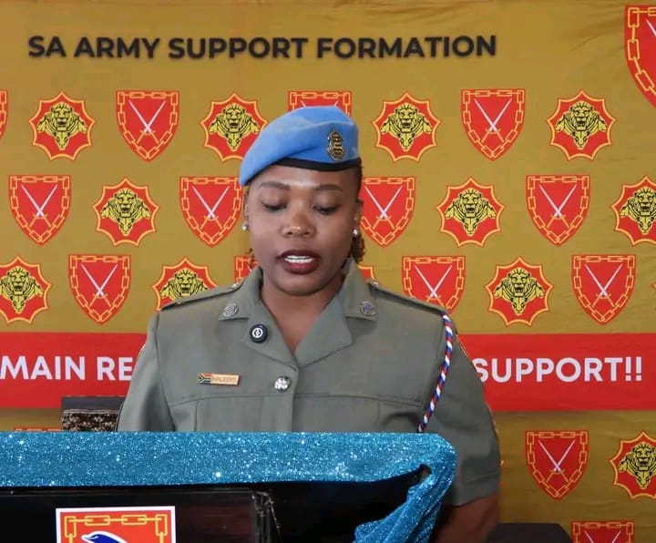 SANDF_ZA's tweet image. Read || SA Army Support Formation Change of Command Signing Ceremony: Major General D. Nyangasya and Major General H.J. Stroebel.

facebook.com/share/p/186r9A…

#SANDF
#SAArmy
#SAArmySupportFormation
#PrideOfLions