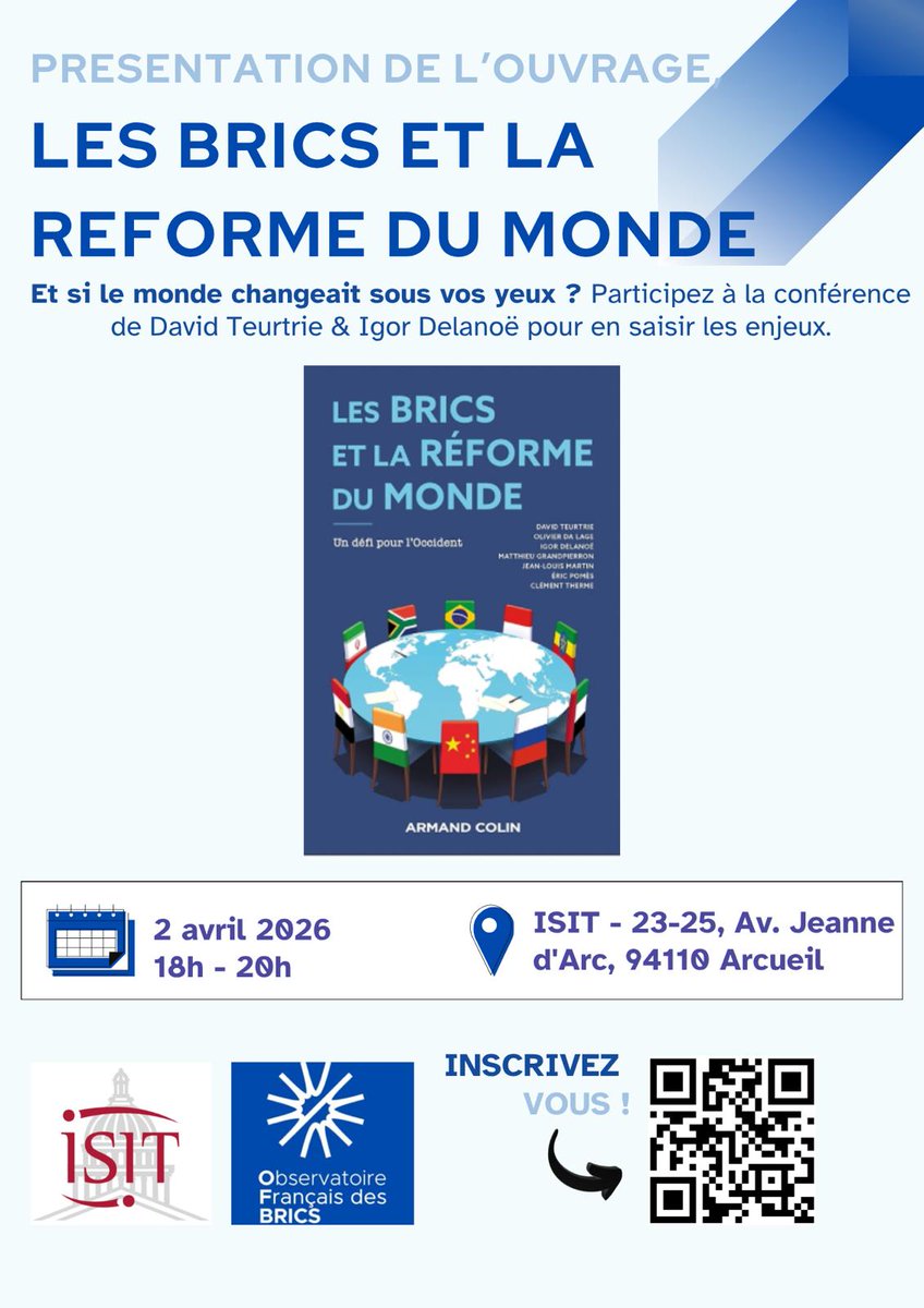 Observatoire français des BRICS (OFB) tweet media
