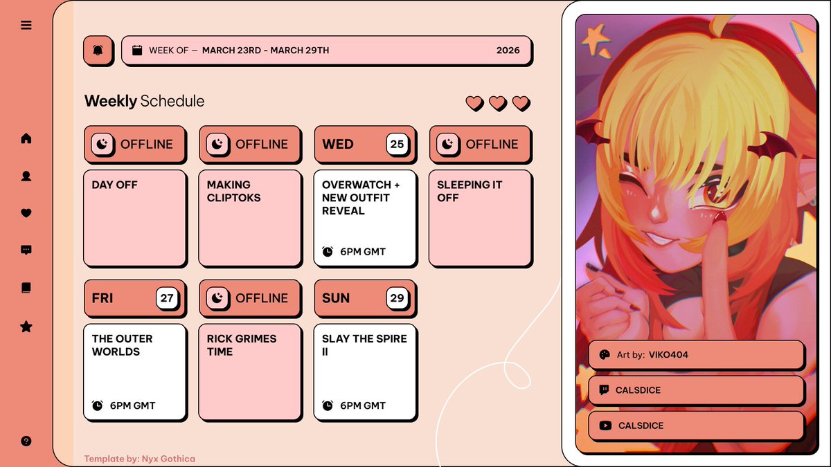 CALSDICE 🔥🎲 VTUBER tweet media