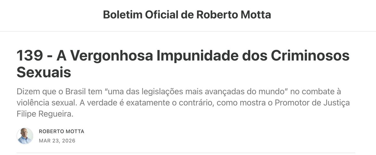 Roberto Motta tweet media