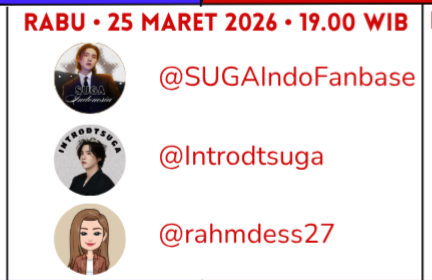 𝐒𝐔𝐆𝐀 𝐈𝐧𝐝𝐨𝐧𝐞𝐬𝐢𝐚 (𝑺𝒍𝒐𝒘) 🇮🇩 🥢 tweet media