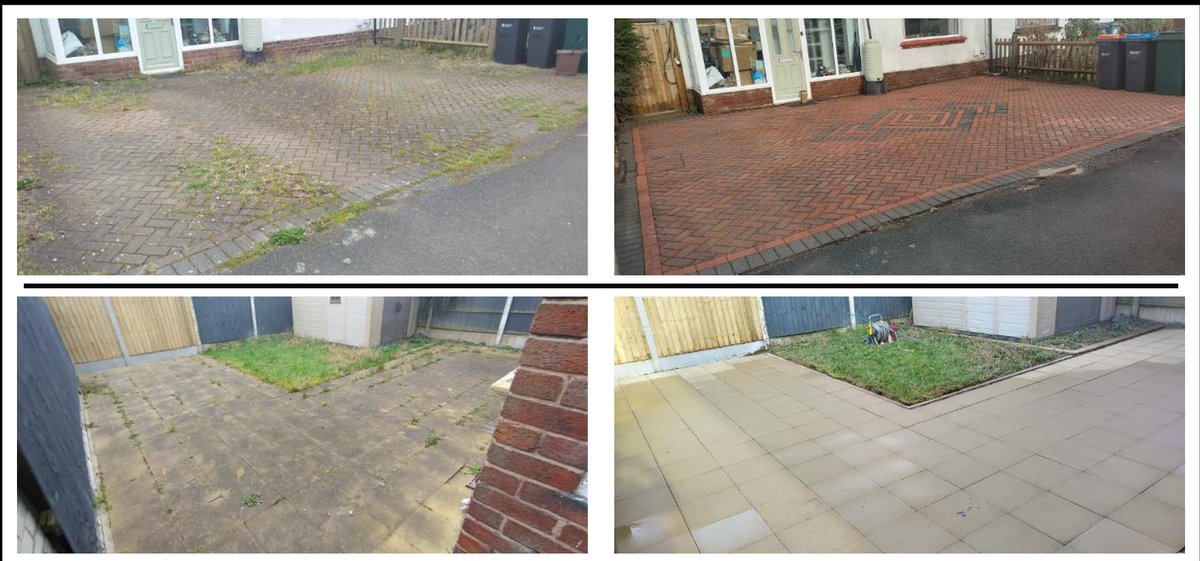 ChesterLeaflet's tweet photo. PRESSURE WASHING SERVICE FOR :-
Patio Cleaning , Path Cleaning ,
Driveway Cleaning.

Moss, weeds, algae and general grime removed during the cleaning process.

We cover all of #Chester &amp; Villages , E.Port , Flintshire areas.

https://t.co/BhpBLL8Maa

Tel,Text  : 07727 261690 https://t.co/wogQjMmCvm