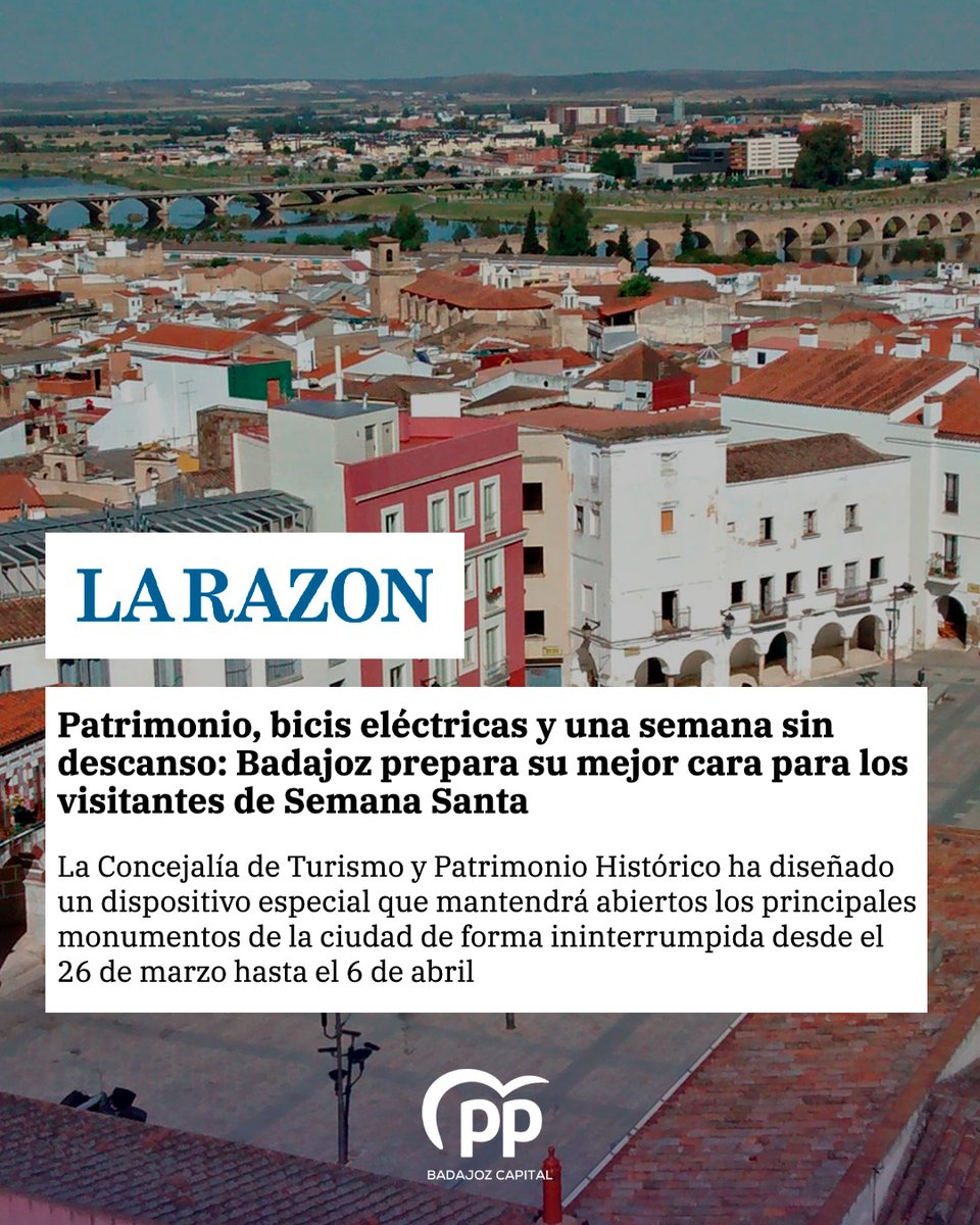 Partido Popular Badajoz Capital tweet media