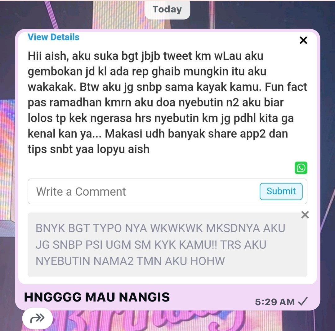 aiSH²⁶ 🏎 lolos snbp psikologi ugm 2026 tweet media