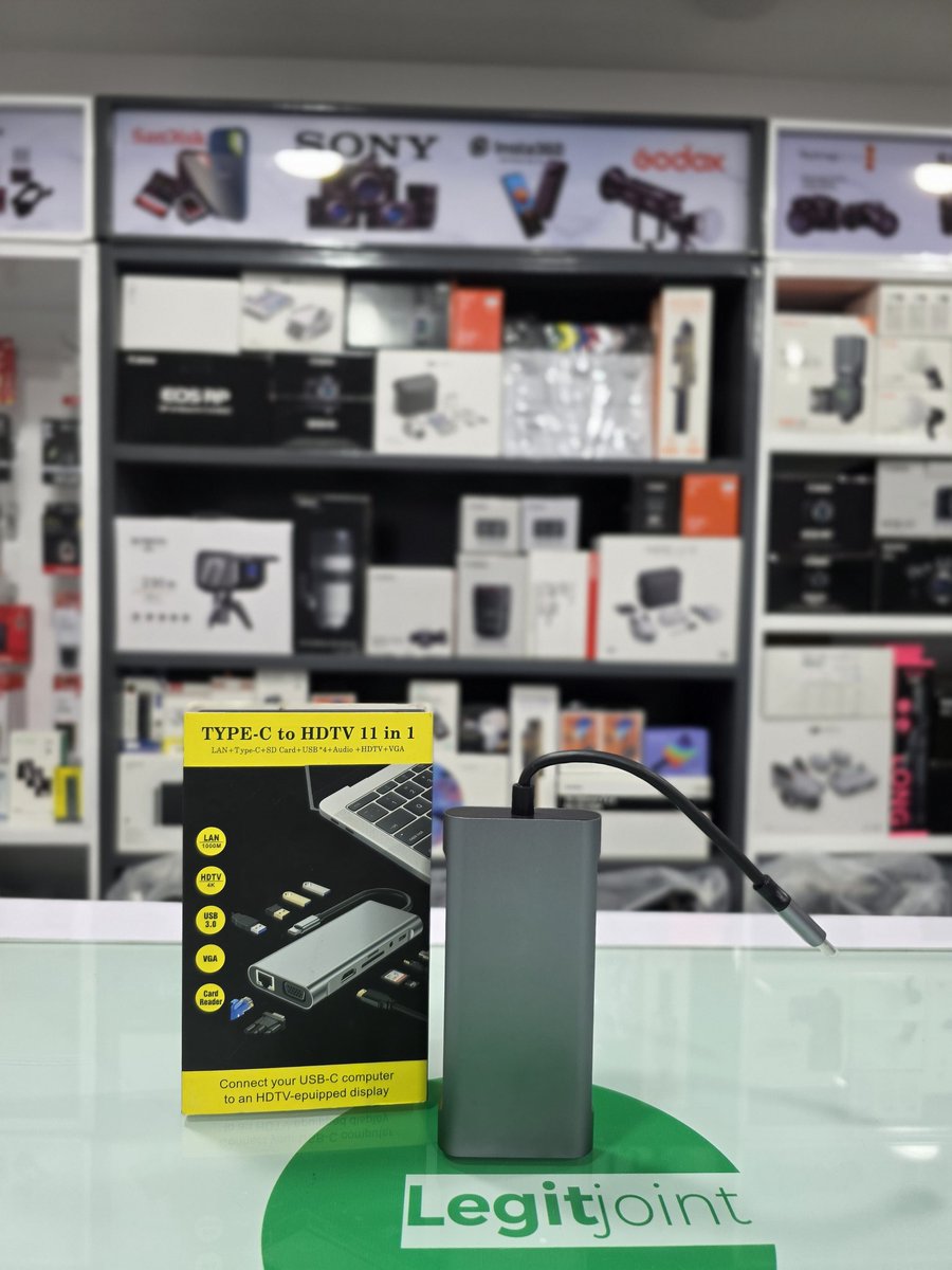legitjoint's tweet image. Type C to HDTV 7in 1 for N15,000  #typec #legitjoint