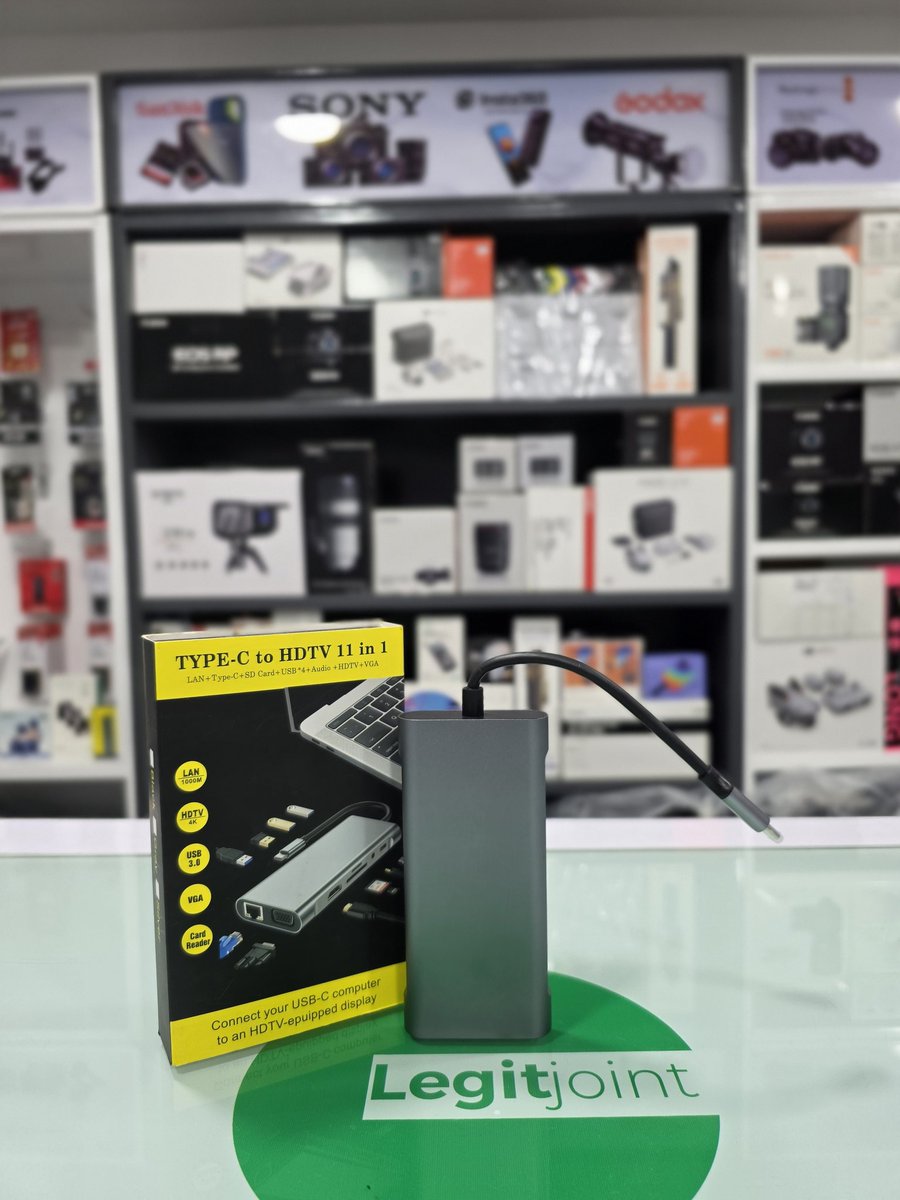 legitjoint's tweet image. Type C to HDTV 7in 1 for N15,000  #typec #legitjoint