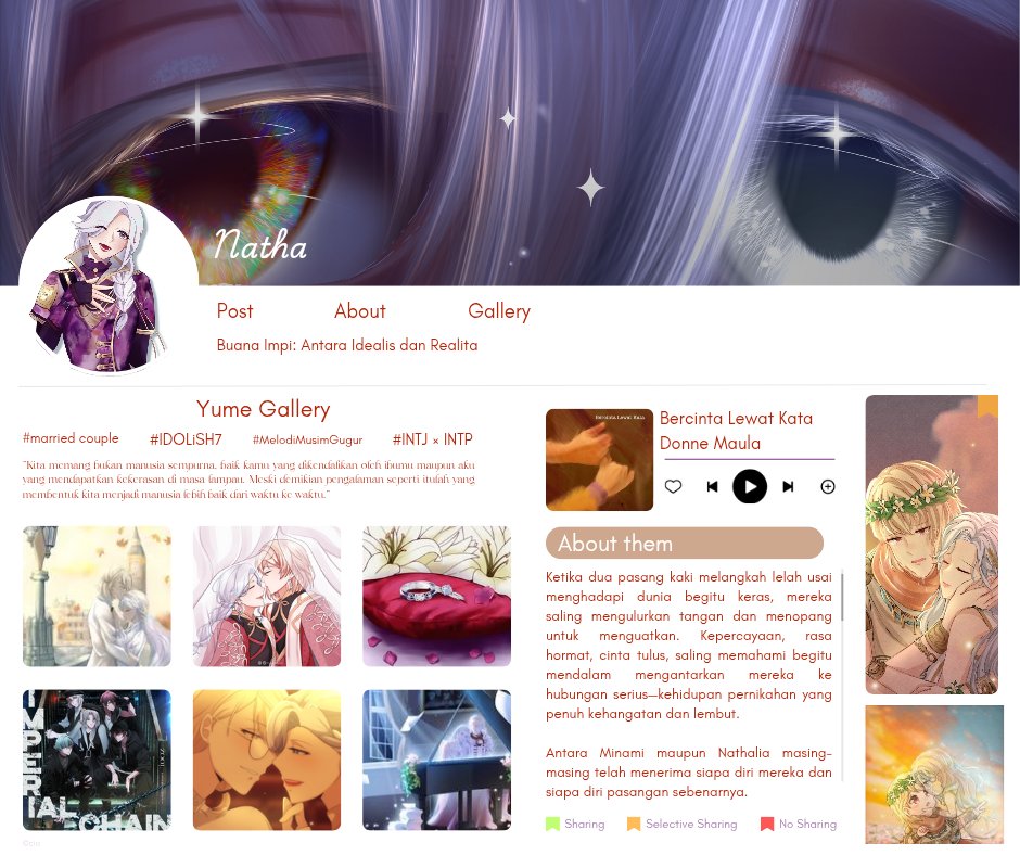 Selamat sore, semua, hari ini aku mau mencari calon moots yang cantik jelita. Silakan dibaca tautan (msha.ke/nthldll) secara saksama, semoga kita bisa berteman dengan baik♡

#yumetwt #i7yumeintro