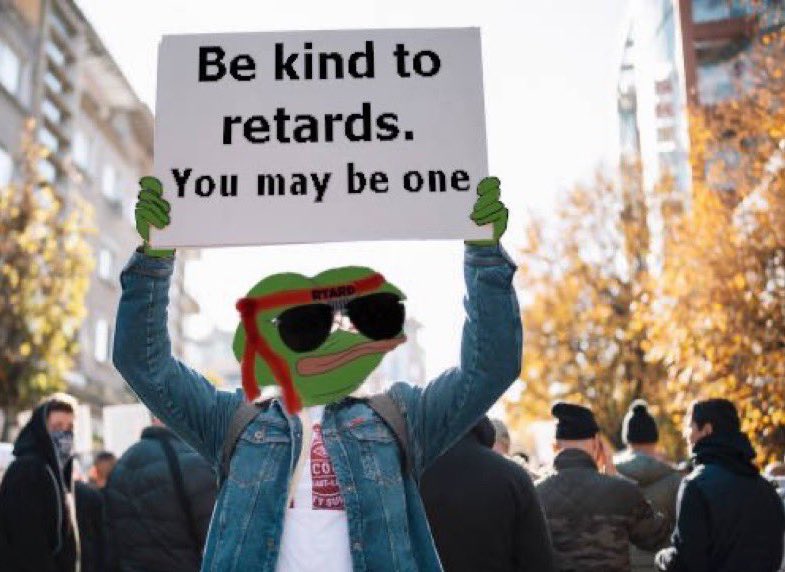 Doinks the Retard Frog tweet media