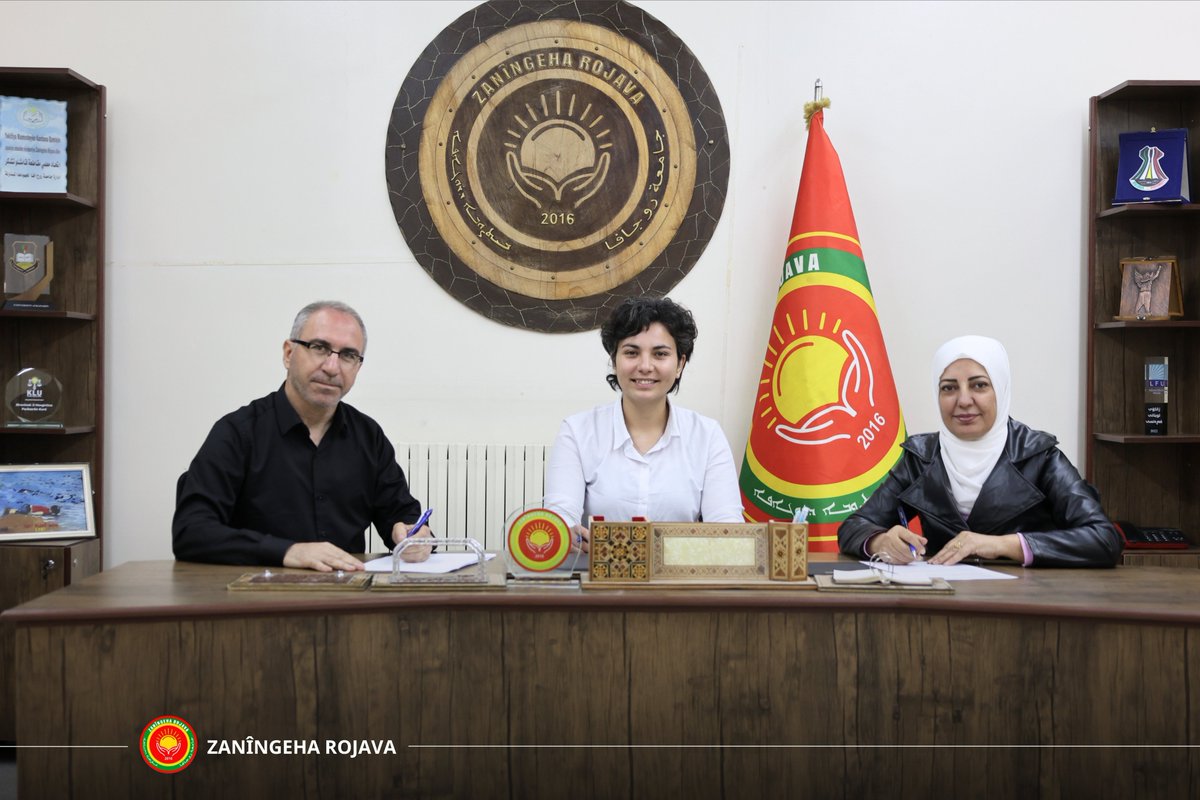 Zanîngeha Rojava / Rojava University tweet media