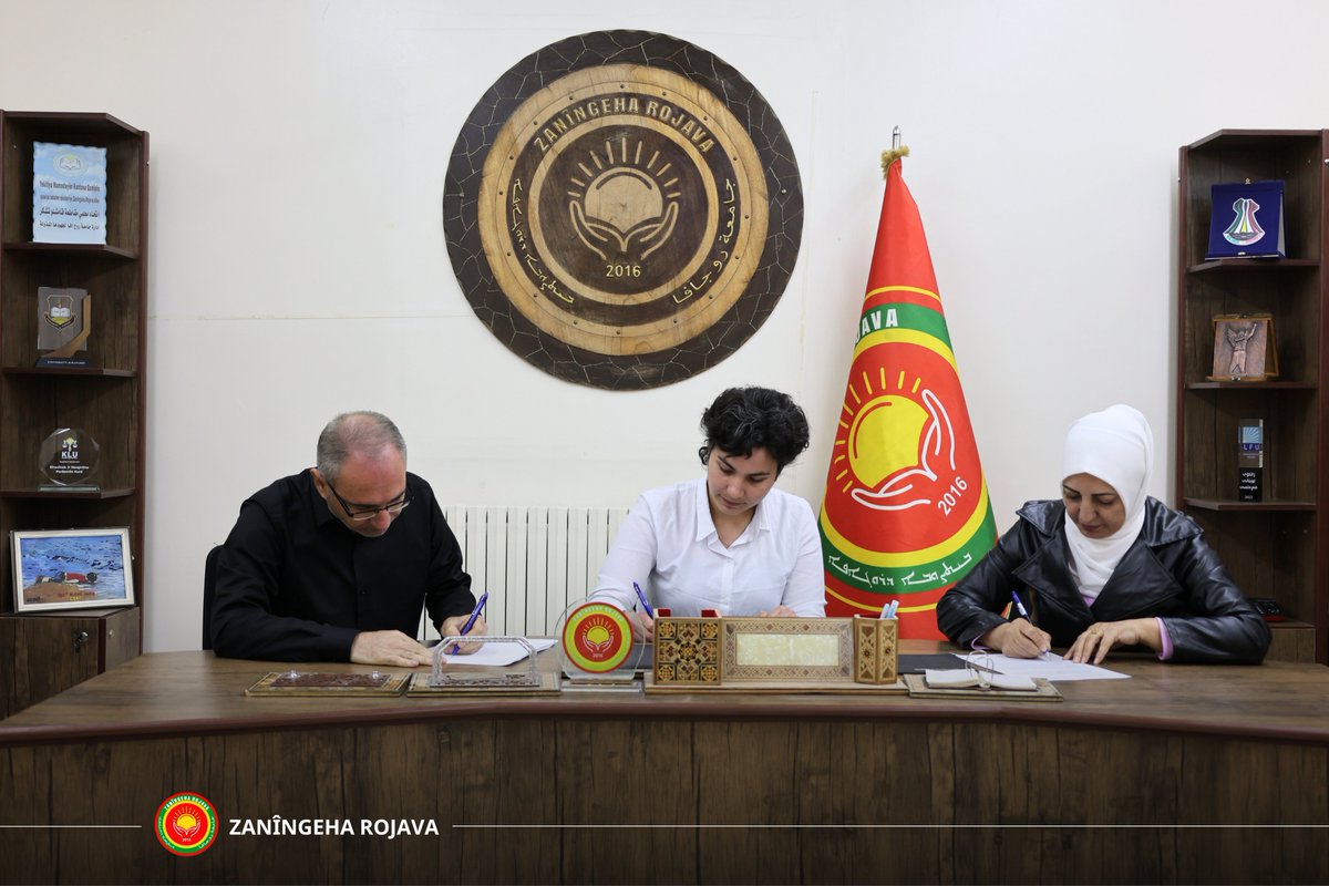 Zanîngeha Rojava / Rojava University tweet media