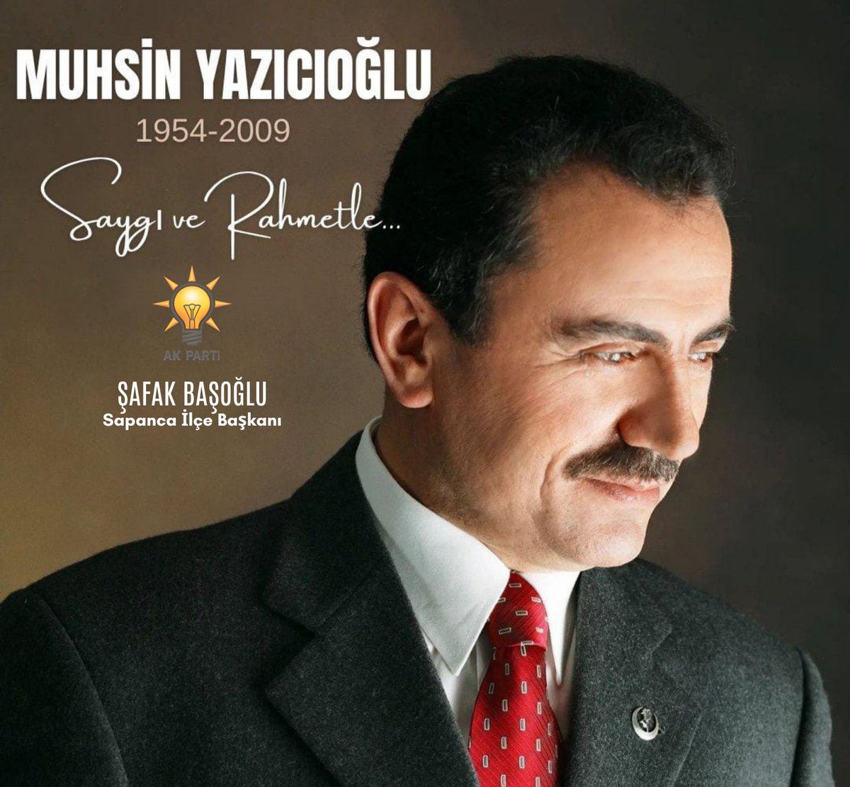 "Zulüm azrail olsa da hep Hakk'ı tutacağım. Mukaddes davalarda ölüm bile güzeldir."

Vatan ve millet aşkıyla ömür süren, bu uğurda can vermekten bir an bile geri durmayan Muhsin Yazıcıoğlu’nu şehâdetinin 17. yıl dönümünde rahmet, minnet ve saygı ile anıyoruz.

#MuhsinYazıcıoğlu