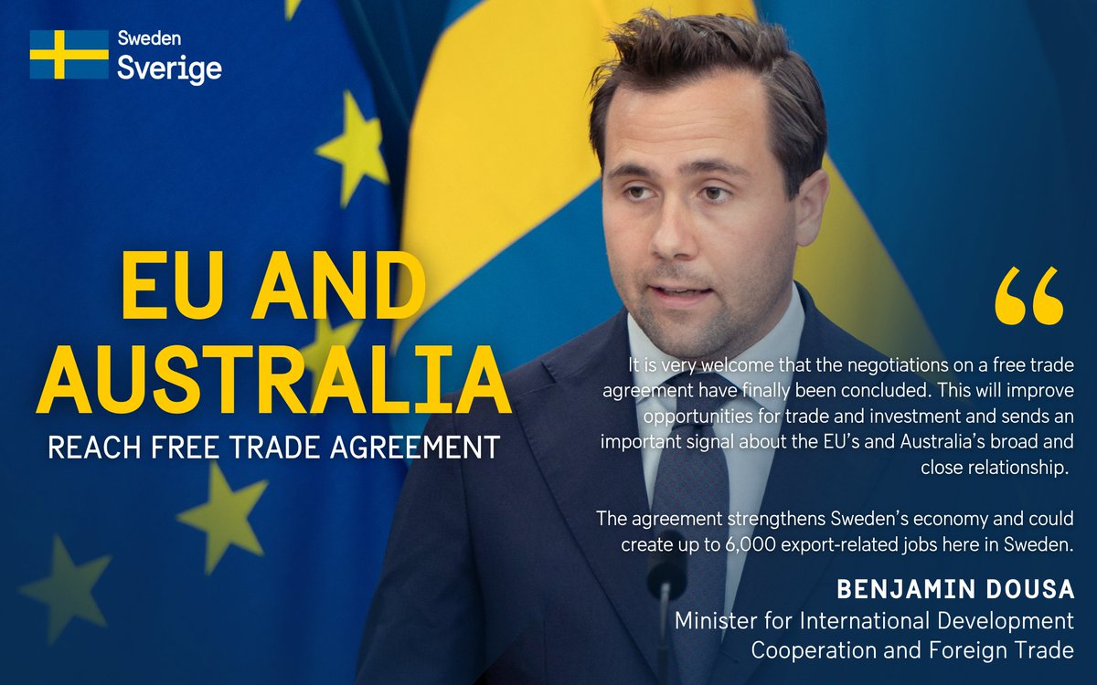 Swedish Ministry for Foreign Affairs tweet media