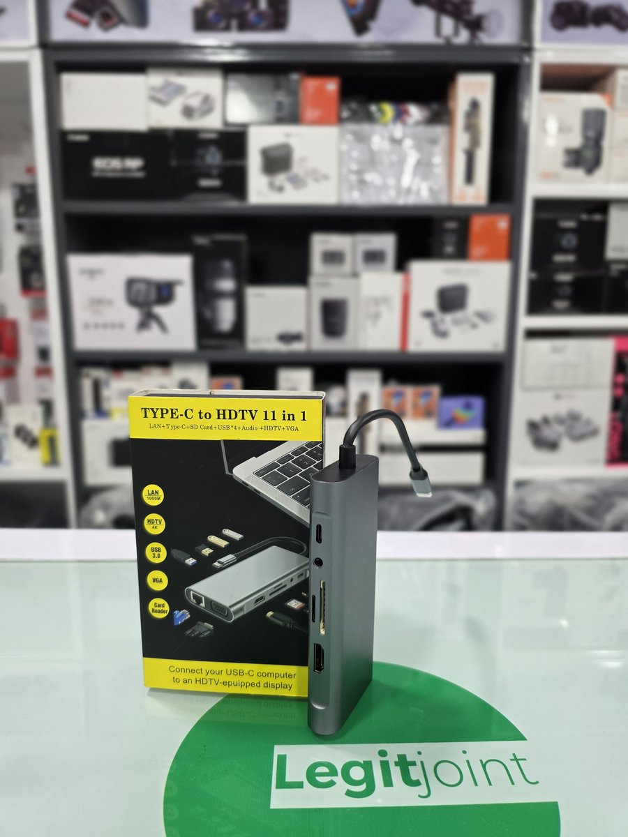 legitjoint's tweet image. Type C to HDTV 7in 1 for N15,000  #typec #legitjoint