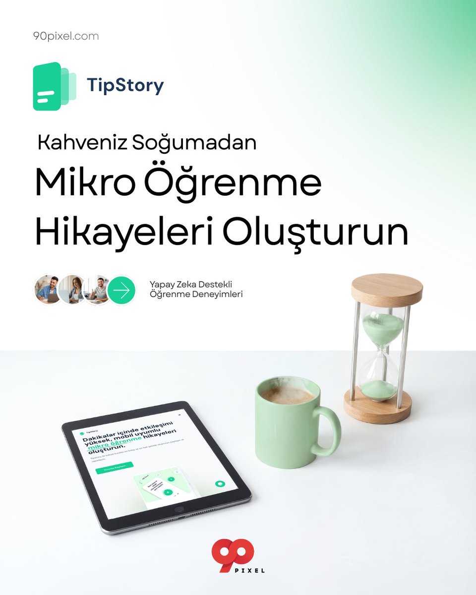 90pixel's tweet photo. Bir kahve molası ne kadar sürer? ☕️ TipStory ile mikro kursunuzu hazırlamanız tam olarak o kadar sürüyor!

Karmaşık süreçlerle vakit kaybetmeyin; en kaliteli kursları en kolay ve en hızlı şekilde hazırlayın, paylaşın ve sonuçları anında raporlayın.

#Tipstory #90Pixel https://t.co/3OmmICBJyp